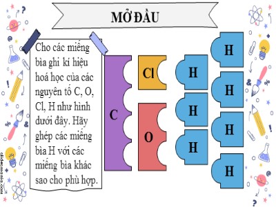 Bài giảng Khoa học tự nhiên 7 (Cánh diều) - Hóa học - Bài 6: Hoá trị, công thức hoá học